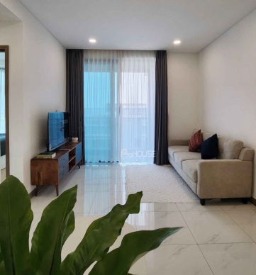 1 bedroom apartment for rent at sunwah pearl with modern furniture and clear view