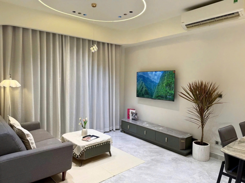 2 bedroom apartment for rent in midtown with full furnishings and dedicated parking space