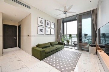 2 bedroom apartment for sale with open view at empire city fully furnished