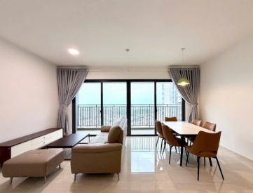 3 bedroom apartment for sale at the infiniti riviera point with brand new furnishings extra wide balcony and beautiful river views