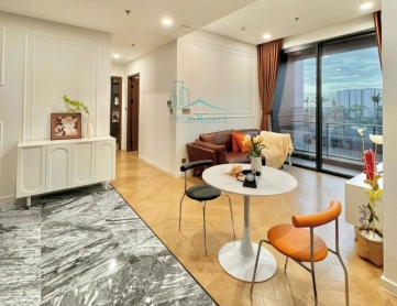 airy view 2br apartment for rent at lumiere riverside   modern furnished   1200 usd month