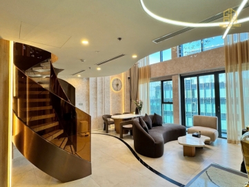 apartment for rent at the metropole crest 3 bedroom with premium furnishings and open view