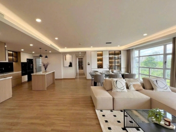 ban can ho happy valley 3 phong ngu view crescent mall tang o xe
