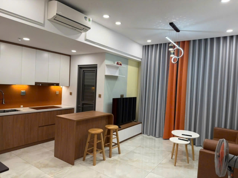 can ho the ascentia 2 phong ngu view villa noi that day du cho thue co o xe