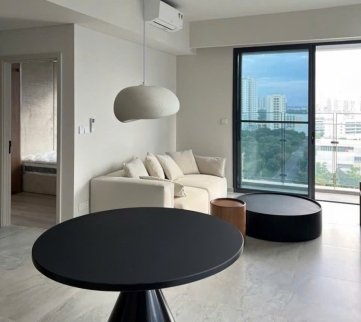 cardinal court apartment for sale with 2 bedrooms fully furnished and open view