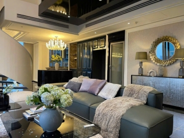 cho thue can ho duplex empire city 4 phong ngu noi that cao cap khong gian sang trong