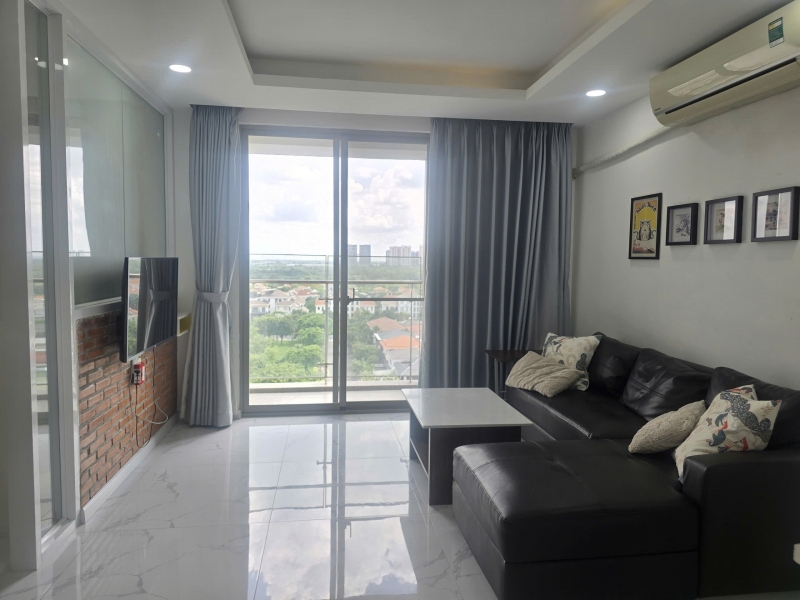 cho thue can ho hung phuc 3 phong ngu view villa full noi that co o xe rieng