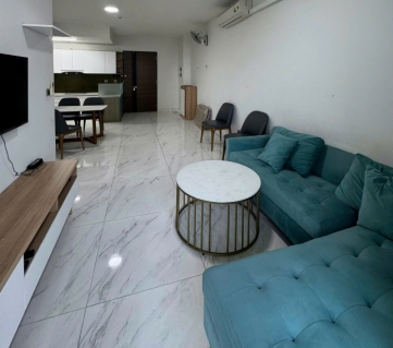 cho thue can ho midtown 2 phong ngu full noi that view villa co o xe tang tret