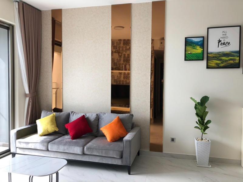 cho thue can ho midtown 2 phong ngu full noi that view villa yen tinh