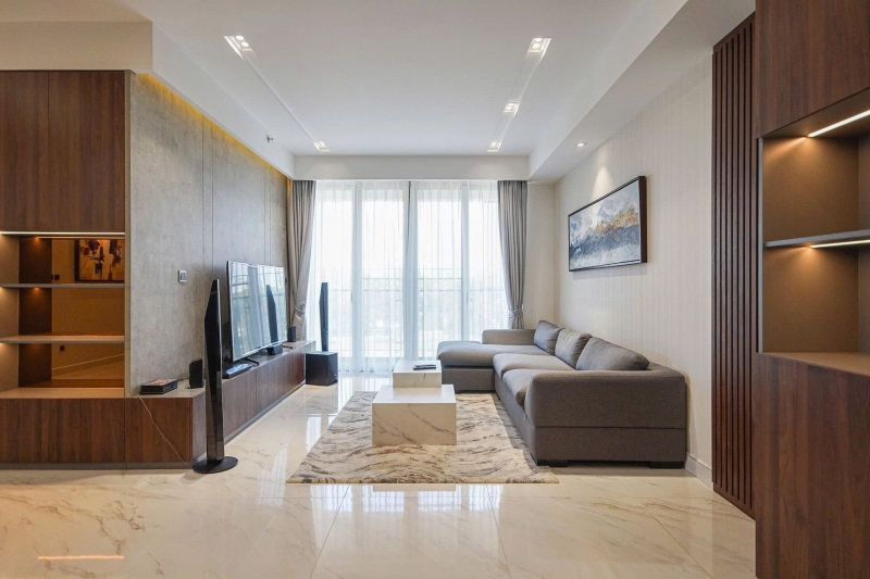 cho thue can ho midtown 3 phong ngu full noi that can goc 2 ban cong view song tuyet dep