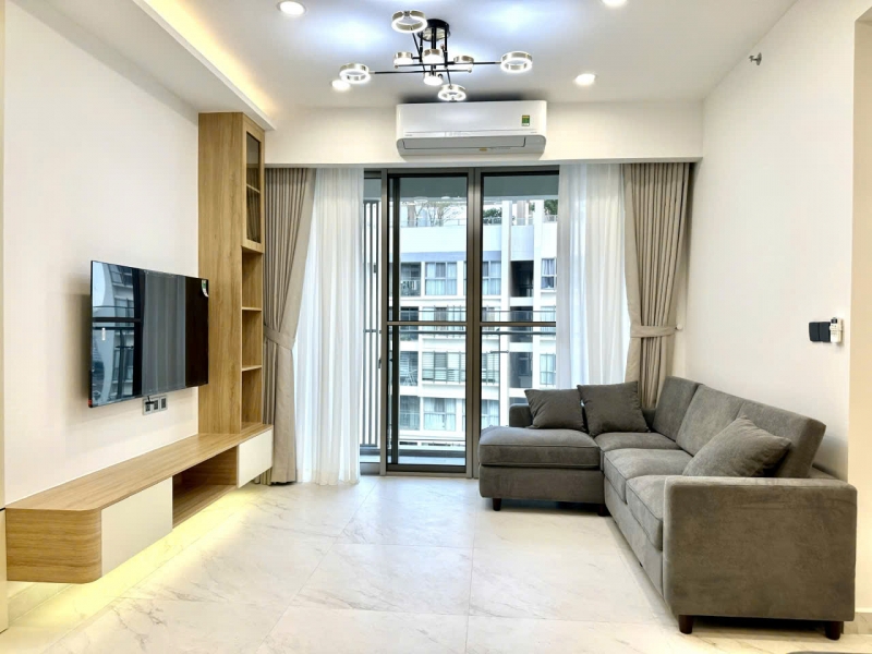 cho thue can ho midtown 3 phong ngu full noi that moi co o xe