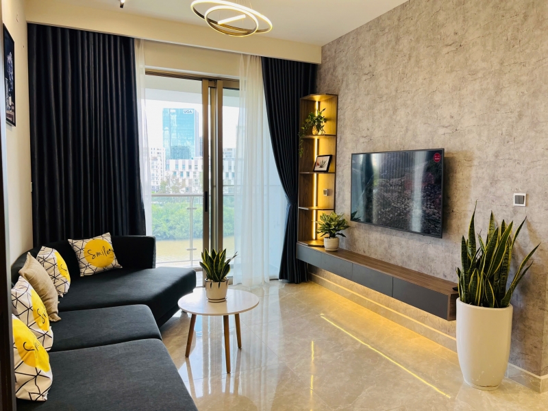cho thue can ho midtown 3 phong ngu full noi that view song