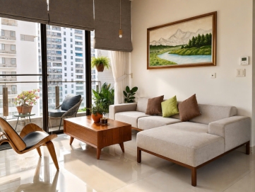 cho thue can ho panorama 3 phong ngu full noi that co san vuon rong