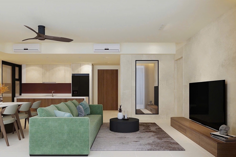 cho thue can ho the infiniti  ?? riviera point   3 phong ngu   128m ?   full noi that hien dai