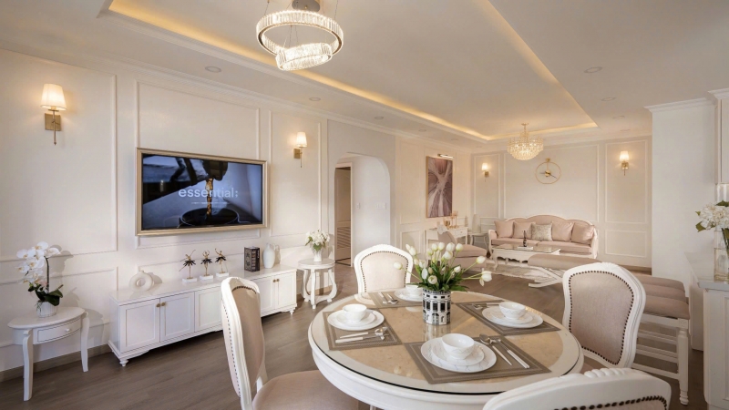 cho thue can ho thiet ke dep tai riverpark residence  ?? view ho boi noi khu