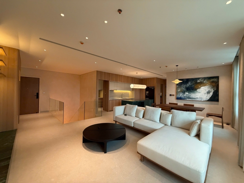 cho thue duplex sadora 3 phong ngu 2 phong lam viec full noi that cao ca ?p