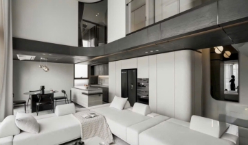 cho thue penthouse loft the galleria metropole thu thiem thong tang full noi that cao cap