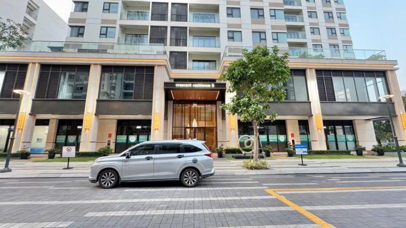 cho thue shophouse crescent residence 5  ?? vi tri vang gan ho ban nguyet