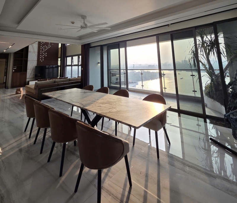 cho thue sky villa diamond island view truc dien song  ?? khong gian song dang cap ven song sai gon