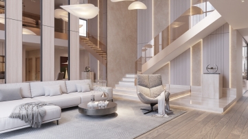 duplex penthouse for sale at vista verde   corner unit   river view   rare large layou