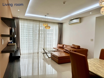 elegant 3 bedroom apartment for rent in phu my hung with new and beautiful furniture