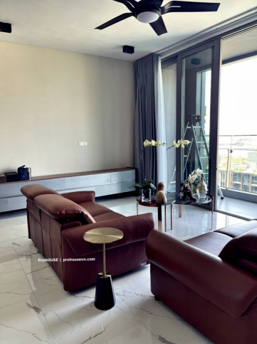 empire city apartment 3 bedrooms high floor nice view fully furnished for rent