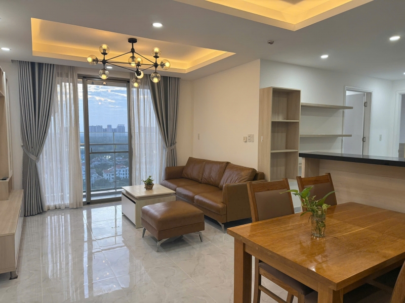 for rent hung phuc 2 bedroom fully furnished apartment with villa view