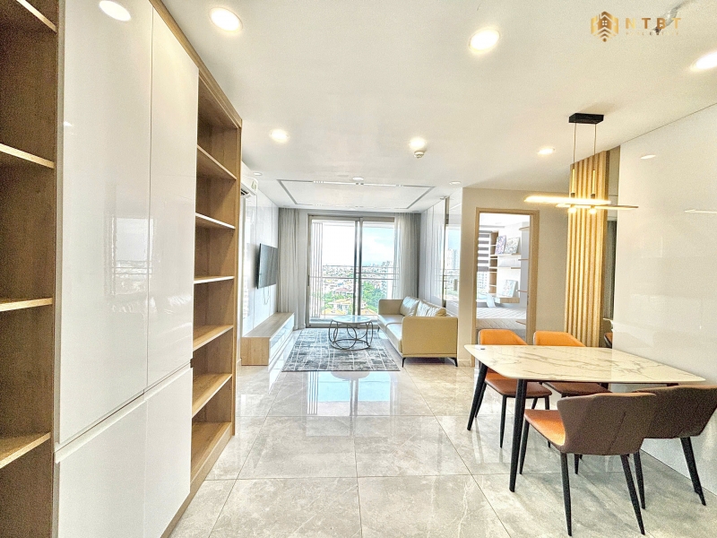 for rent  ?? modern 2 bedroom apartment with open villa view at midtown phu my hung
