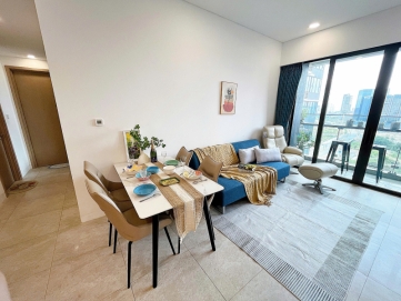 for rent the river thu thiem 2 bedroom apartment with full furniture and open view