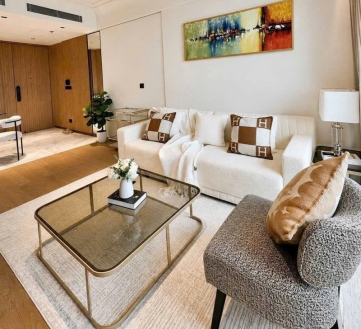 for sale at grand marina saigon sea a fully furnished 2 bedroom apartment with river view and title deed