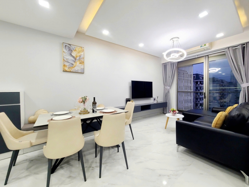 for sale  midtown phu my hung apartment  ?? 2 bedrooms open villa view fully furnished