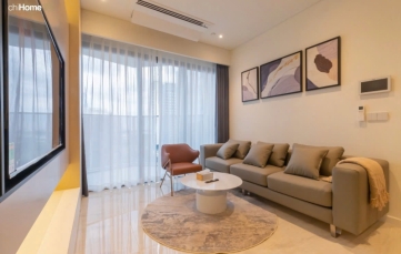 for sale the metropole thu thiem opera 2 bedroom basic furnished apartment with title deed and parking