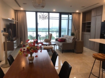 fully furnished 3 bedroom apartment for sale at vinhomes golden river overlooking the saigon river