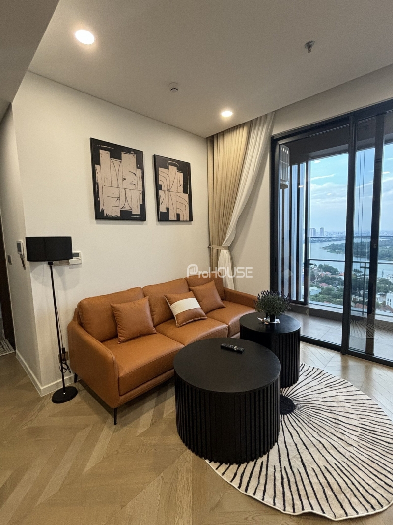 large apartment for rent with river view in lumiere riverside with 3 bedrooms full furniture