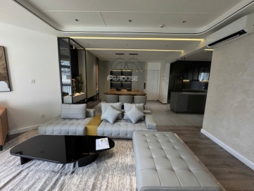 low rental 3br apartment for rent at green view district 7 with modern furniture