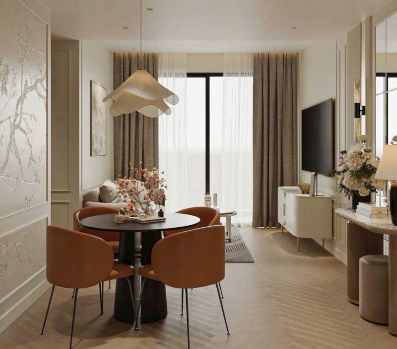 luxury 2 bedroom apartment for rent at lumiere riverside with high floor river view