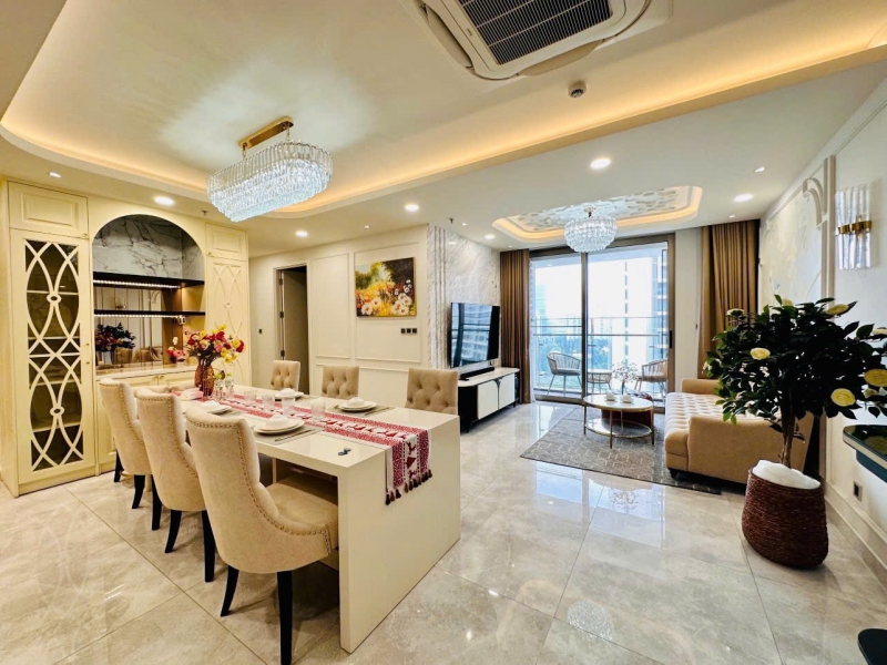 luxury 3 bedroom apartment for rent at midtown phu my hung  ?? fully furnished