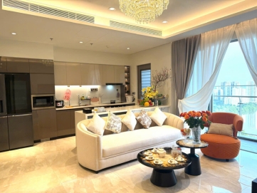 luxury 3 bedroom apartment for rent at the horizon   114 sqm   direct river view   fully furnished