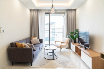 midtown 2 bedroom apartment for rent with full furnishings and parking