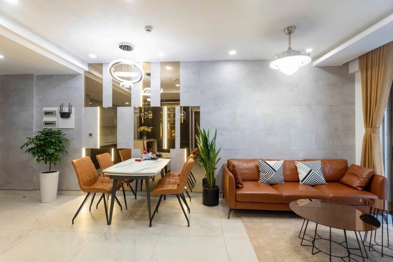 midtown 2 bedroom apartment fully furnished modern parking available airy view for rent