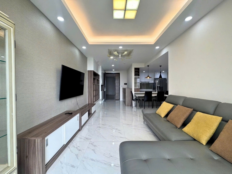 midtown 3 bedroom fully furnished river view apartment for rent with parking
