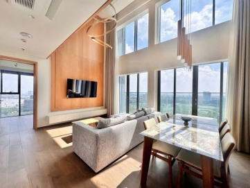 modern 3 bedroom loft for rent in the metropole crest with spacious interiors and river views