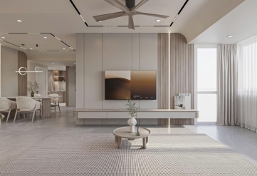 my khanh  ?? spacious 3br apartment for rent with brand new full furniture and elegant design in phu my hung