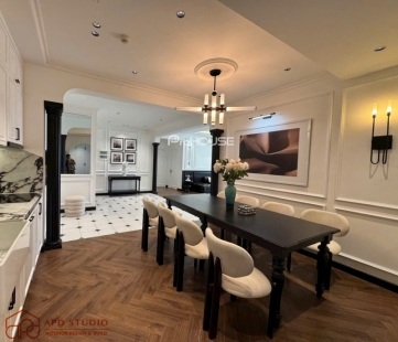 open view 3 bedrooms apartment for rent at riverside residence with luxurious furniture