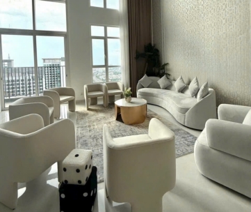 penthouse for rent at vista verde with 5 bedrooms and a premium living space like a villa in the sky