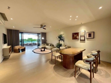 premium 3 bedroom garden apartment for rent at the panorama with elegant furnishings