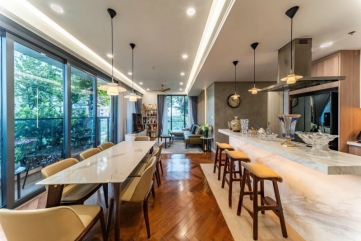 premium 3 bedroom residence for rent empire city cove modern interiors