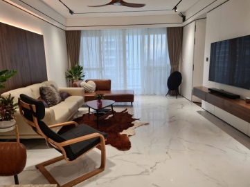 riverpark residence spacious 3 bedroom apartment for rent river view 145 sqm fully furnished