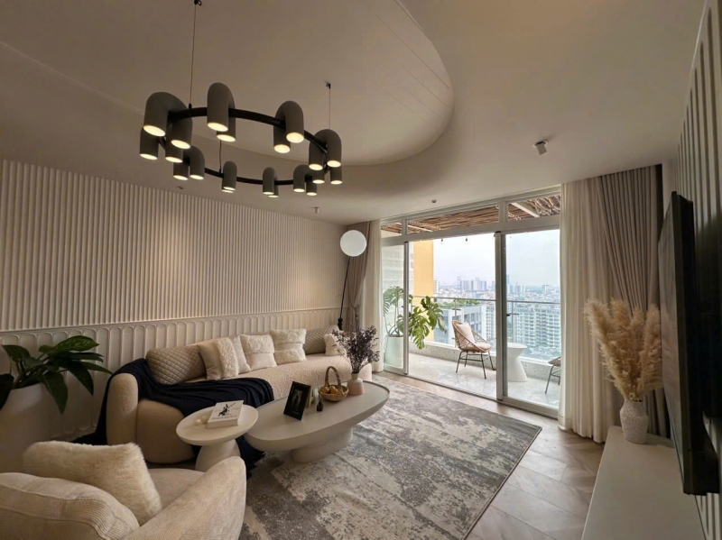 riverside residence cho thue can ho 3 phong ngu full noi that moi view thoang