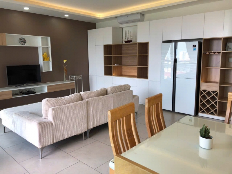 riviera point 2 bedrooms fully furnished apartment open view modern layout for rent